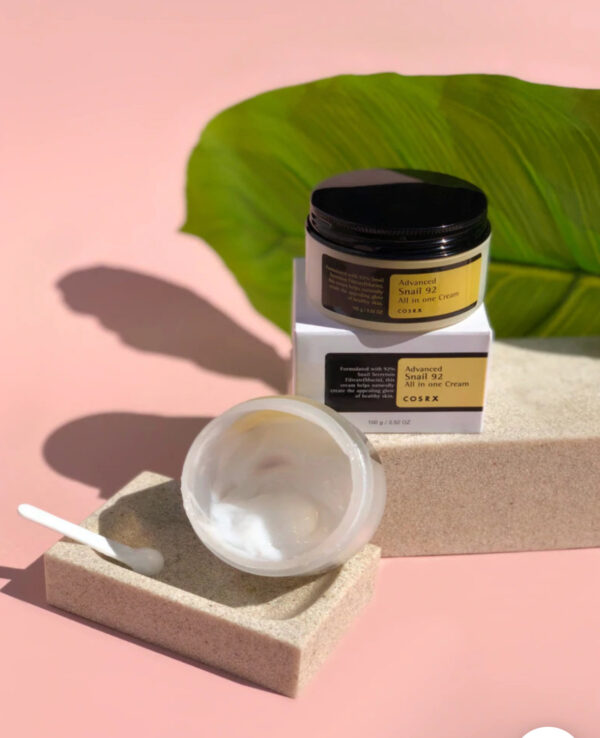 Advanced Snail Mucin 92% Crema facial hidratante de caracol potente antienvejecimiento - Imagen 3