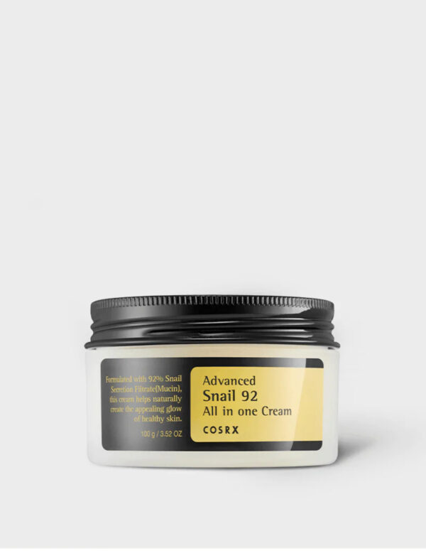 Advanced Snail Mucin 92% Crema facial hidratante de caracol potente antienvejecimiento