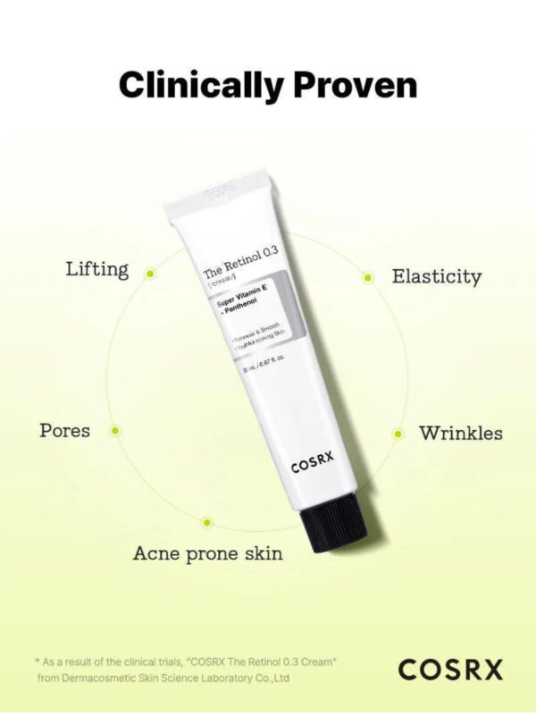 COSRX Crema de retinol, 0.67 onzas, crema antienvejecimiento para ojos y cuello - Imagen 4