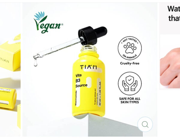 TIAM Vita B3 Source, 10% suero de niacinamida, 2% arbutina, hiperpigmentación, tratamiento de manchas oscuras, 1.35 onzas líquidas - Imagen 2
