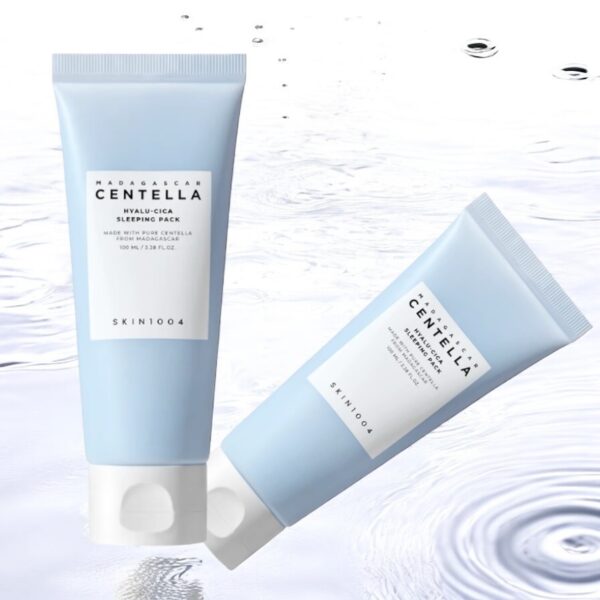 SKIN1004 Madagascar Centella Hyalu-Cica Sleeping Pack 100ml Mascarilla de dormir - Imagen 3