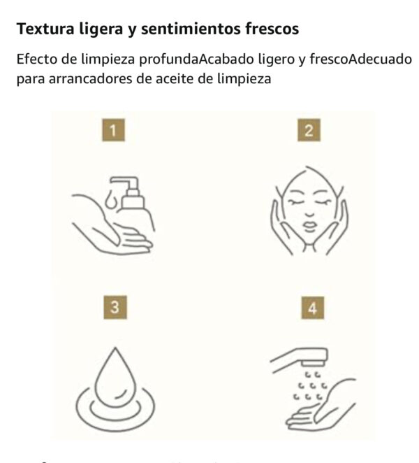 SKIN1004 Madagascar Centella Light Cleansing Oil 6.76 fl oz, 6.8 fl oz | Limpiador suave de aceite para cara, limpiador facial coreano, doble limpieza - Imagen 3