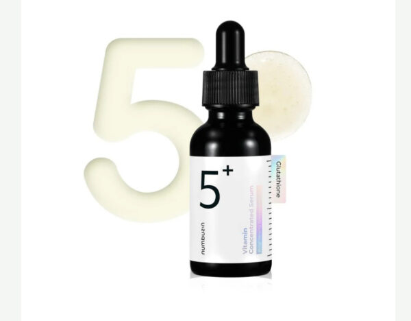 numbuzin Suero No.5 | Suero concentrado de vitaminas | Glutatión, vitamina C, ácido tranexámico | - Imagen 2